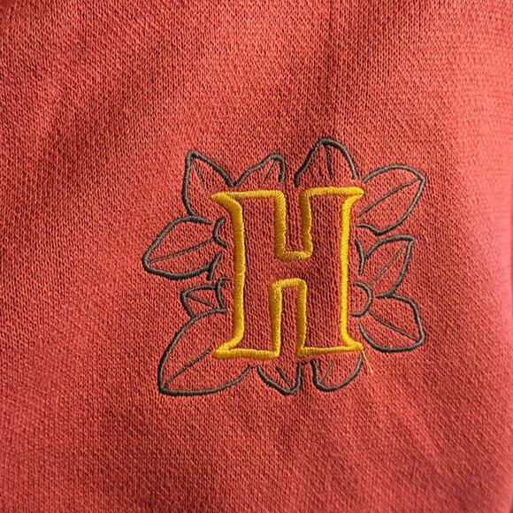 NWT Honor the Gift Cotton Blend Dark Salmon-ish/Orangish Sweatshirt Size Medium - Picture 2 of 8